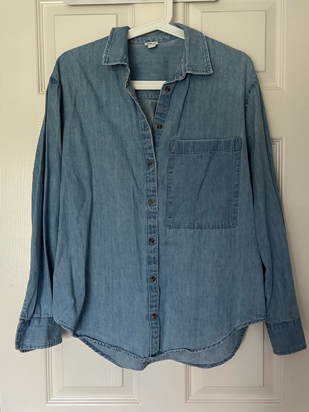 Aerie denim button down - size S